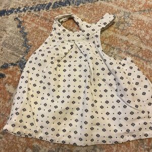 Sleeveless girls top